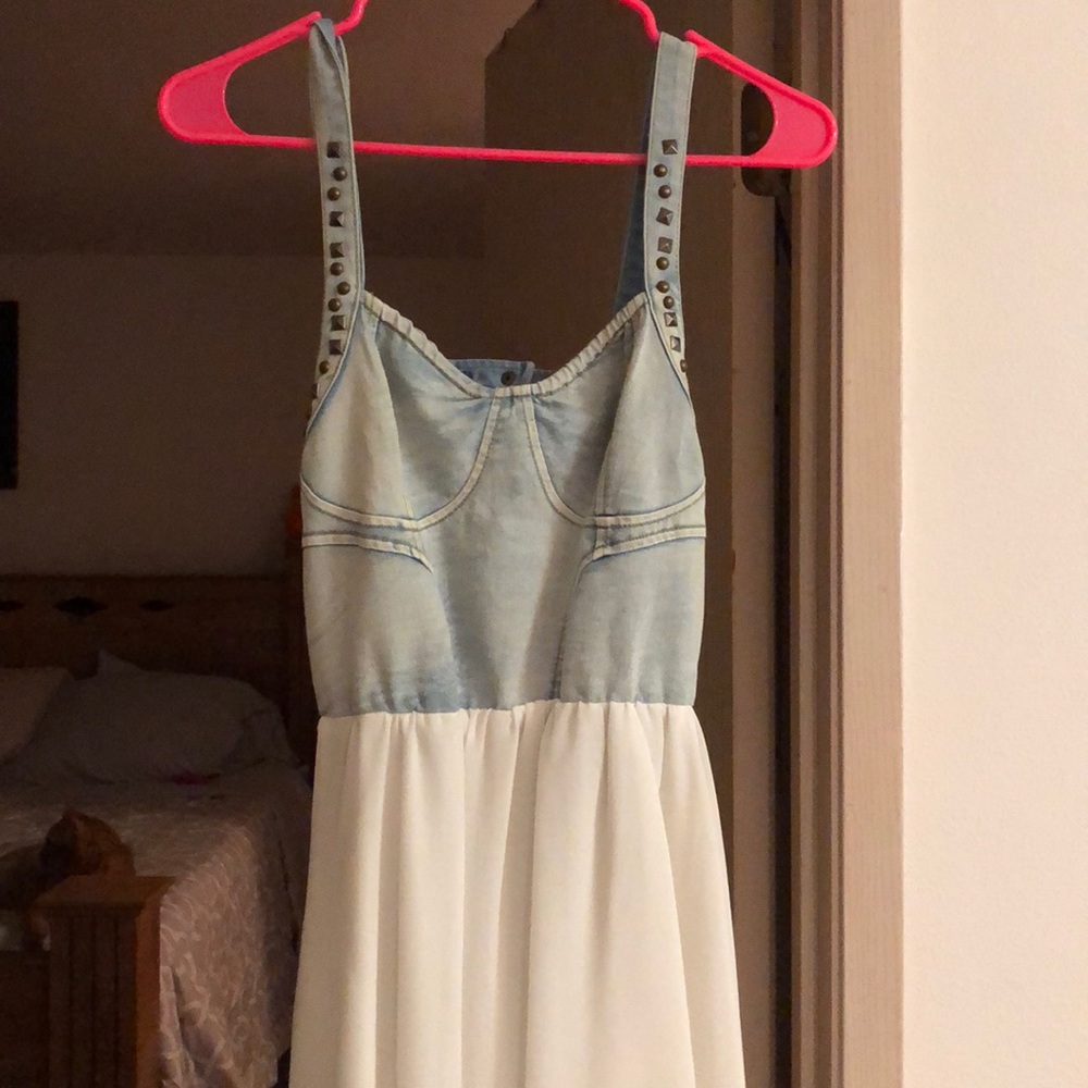 Vintage denim Windsor dress